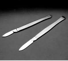 Scalpel With Handle St./Steel Polished Blade