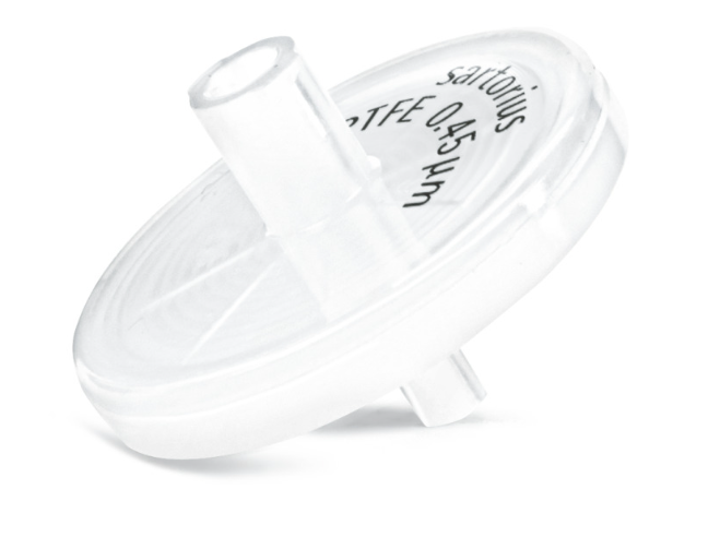 Filters Minisart® Syringe 0.45um 25mm N/S PTFE pk 50