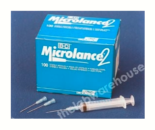 Syringe PP Luer 1Tb W/O Needle Sterile Single