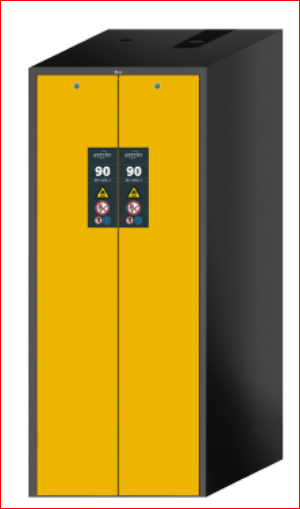 V-Line safety cabinet (vertical drawer).
