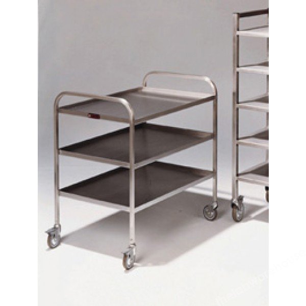Tray Trolley S/S 3 Tiers/Trays Ea. 875X465mm,