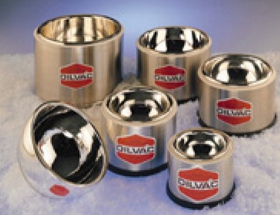Dilvac Flask St./Steel With Boro. Glass Inner